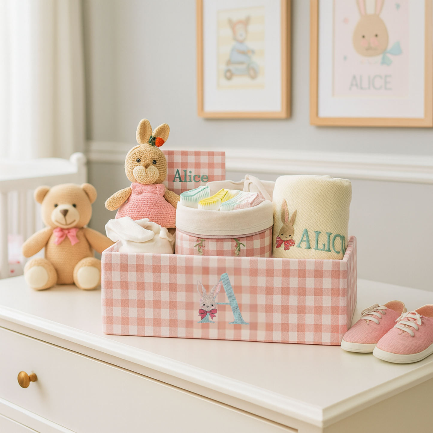 Personalized Baby Keepsake Gift Box