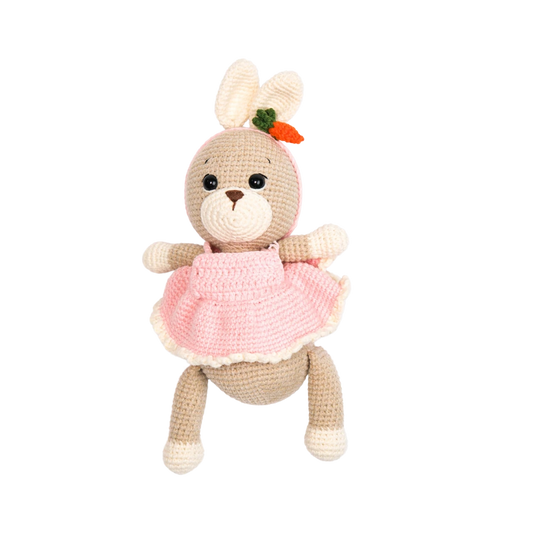 Handmade Crochet Bunny Toy